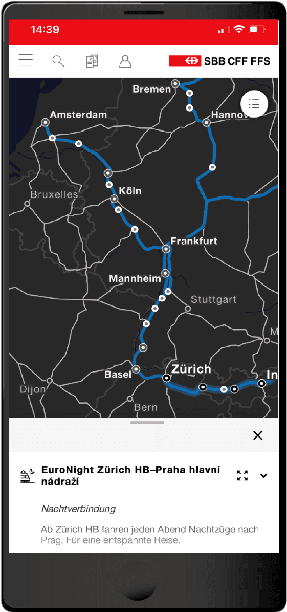 Direct Connections Europe - new Line Network Map | geOps
